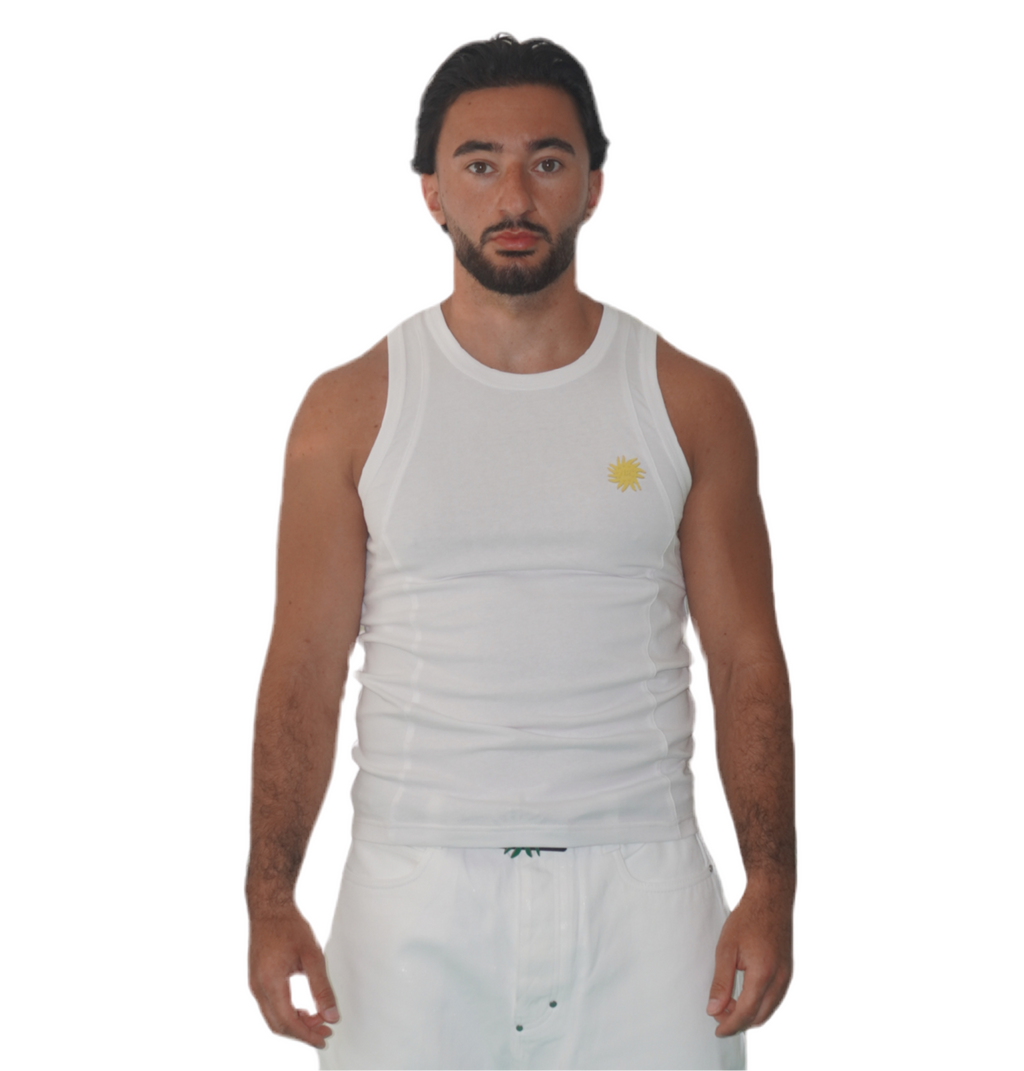 Sunshine Tank Top White